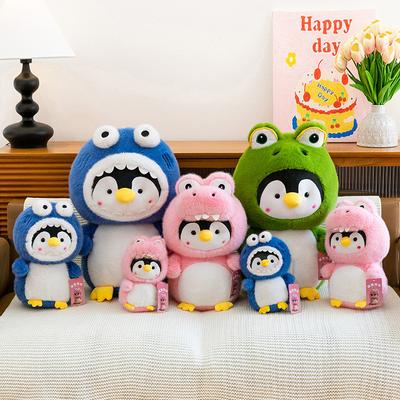 Dress-up Penguin Dolls, Hat-wearing Penguin Plush Toys, Soothing Stuffed Dolls, Polar Animal Figurines As Gifts