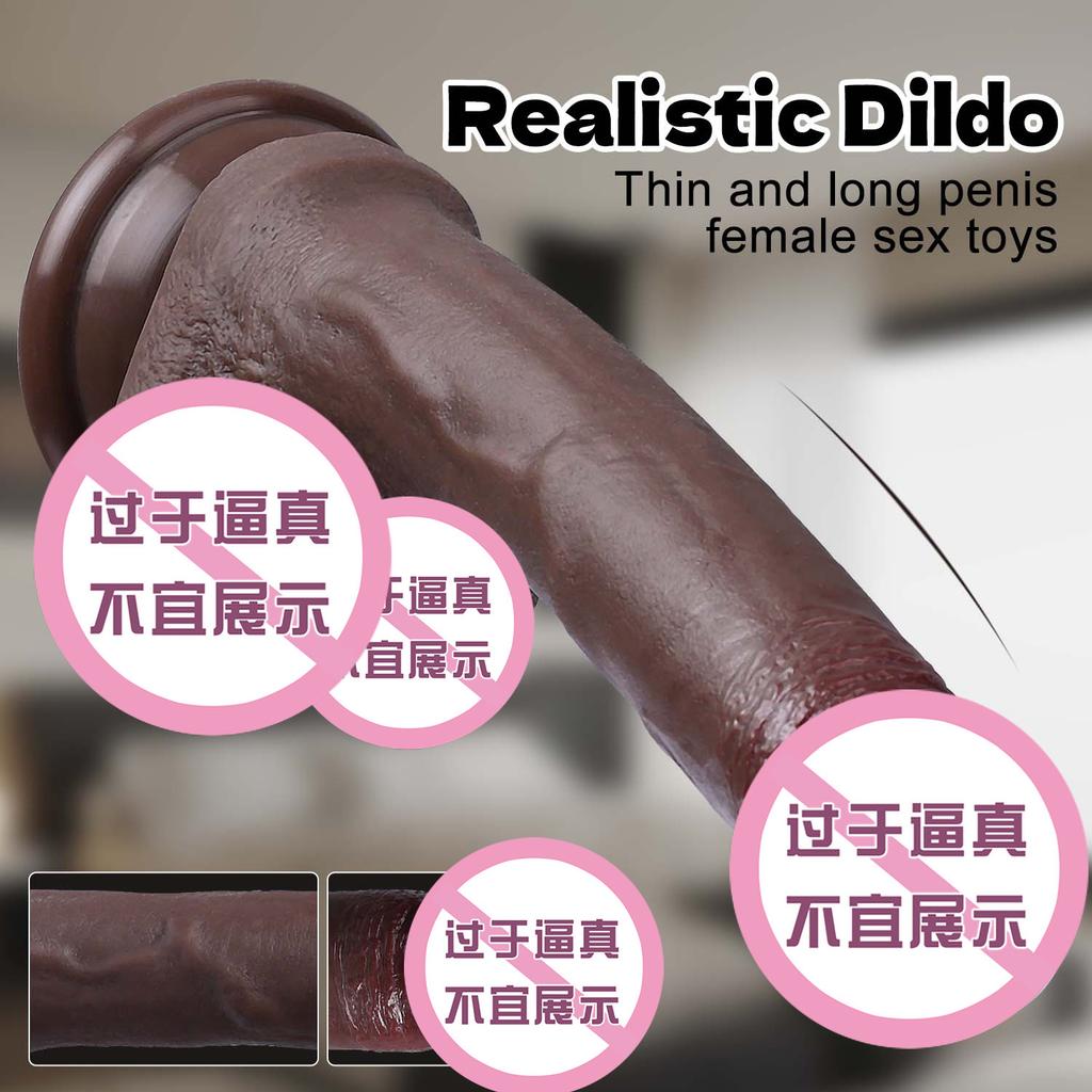 Manual Silicone Simulation Dildo Female Masturbator Beginner Masturbator Adult Sex Toy