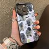 Seal Sea Shrimp Phone Case For iPhone 15,17,11,14,13,16,12,E,Max,Plus,Air,Pro,Mini Black Matte Cover