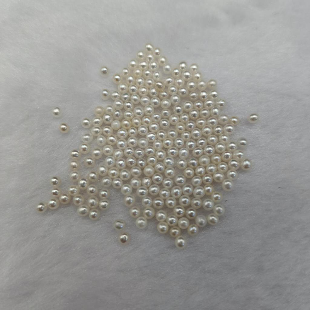 Akoya Süßwasserperlen 2-4mm: Hoher Glanz, Nahezu Fehlerfrei für DIY-Ohrringe, Ringe, Halsketten