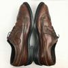 Vintage UFCW Union Made in USA Long Wingtip Shoes Brown Size 10E (27.5-28.0) O'Sullivan Heel Men's(USED)