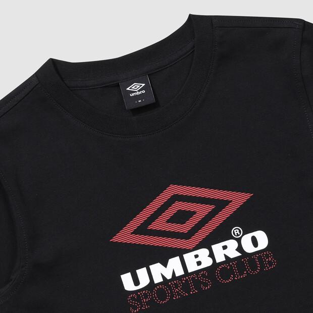 UMBRO Crispy Taslan Women'S Short Sleeve T-Shirt Black (Uq222Crs50)