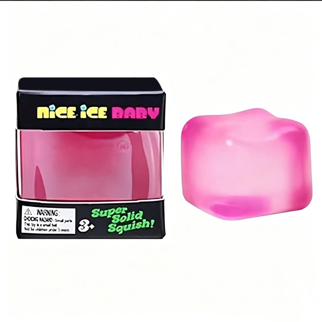 Dr Pepper Nice Cube Squishy Toy Stress Relief Toy,Soft Squeeze Fidget Cube for Kids & Adults,Anxiety Relief Sensory Toy