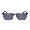 Herren S Blaue Rechteckige Sonnenbrille hekS1289