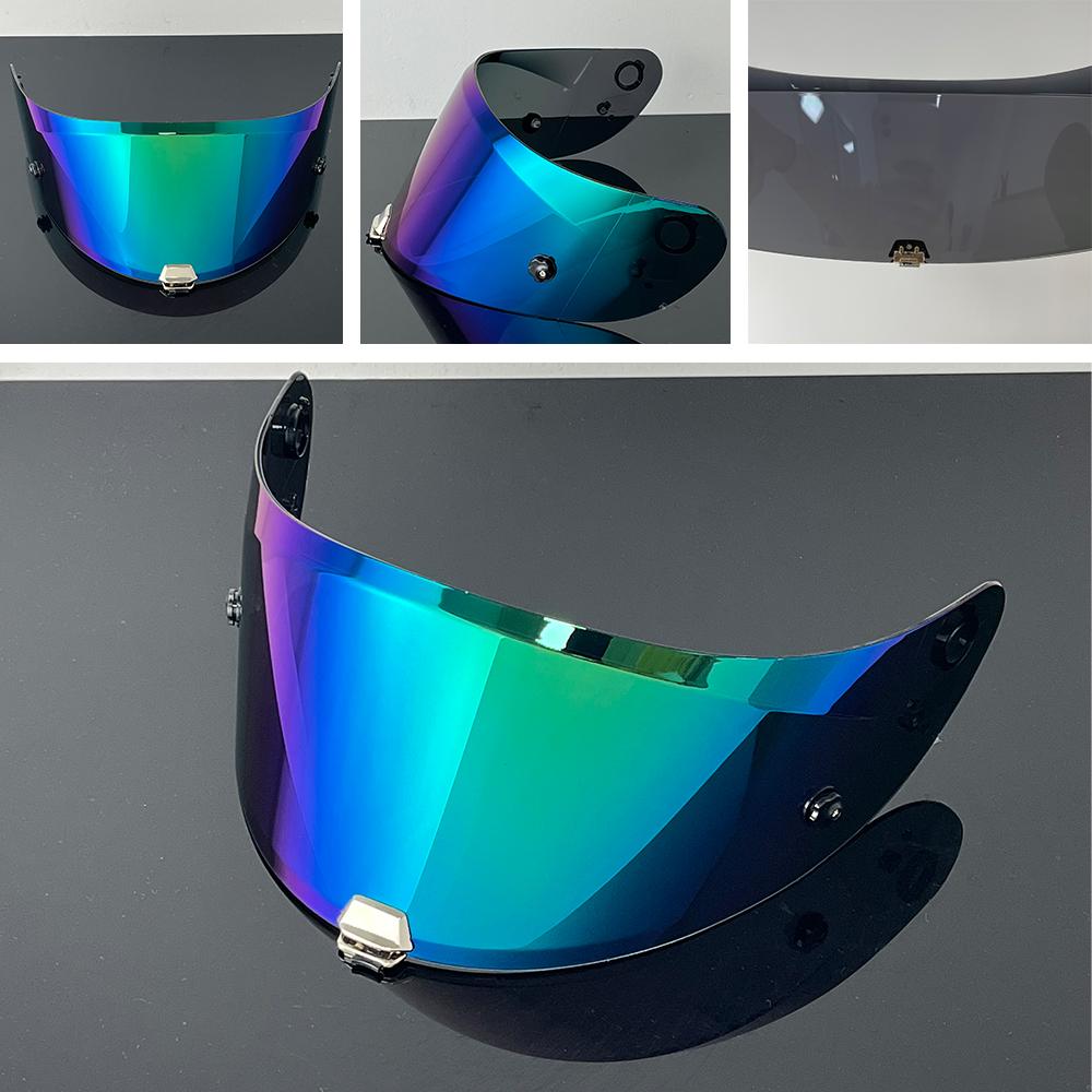 Rpha11 HJ26 Rpha 70 St Helmet Visor Shield for HJC Dustproof Windproof Sunscreen Shield Electroplated Visor Film Anti Fog