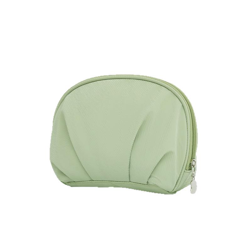 Beilian Fashion Half-Round Handheld Makeup & Skincare Bag: Lightweight and Portable Lipstick Storage Solution