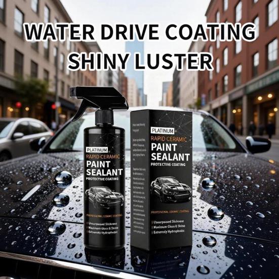 Automotive Coating Spray Brighten Enhance Paint Surface Spray Restore Gloss Mirror