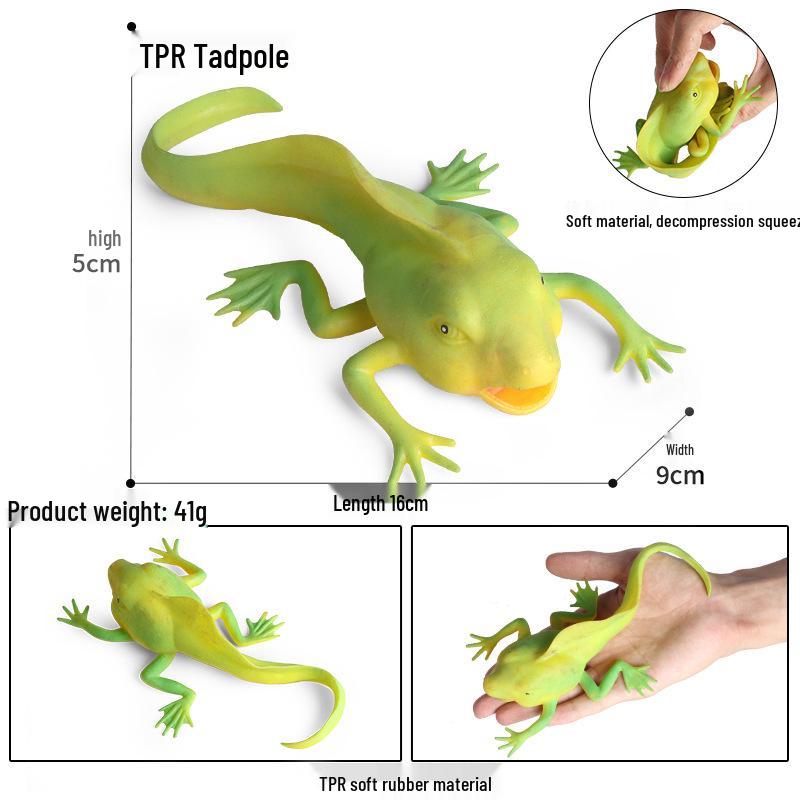 Kids' Marine Animal Model Stress Relief Toy Set: Pufferfish, Octopus, Crab, Shark, Dunkleosteus