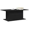 Coffee Table Black Oak Look 102 X 55.5 X 40 Cm
