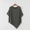 Women's Summer Loose Modal Cotton Irregular Hem T-Shirt