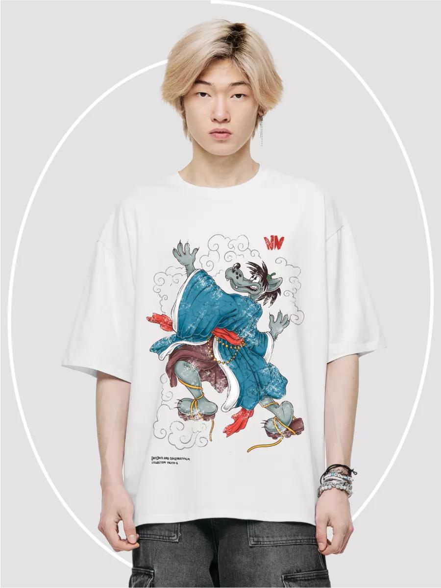 Oversized T-shirt Soyuzmultfilm print 3XL