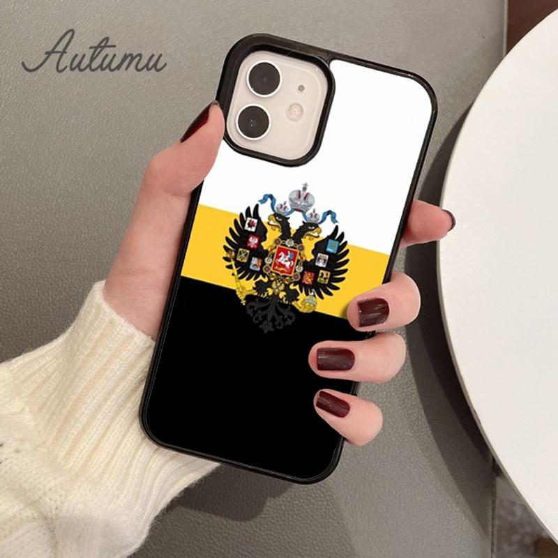 Russian Flag Coque Shell Phone Case for iPhone 11 12 13 14 Pro Max Mini X XR XS SE 2020 6S 7 8 Plus Samsung Galaxy S21 S22 Cover