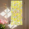 Kreative Farvede Glas Rapsblomst Bi Køkken Badeværelse Væg Stue Balkon Dekoration Klistermærker