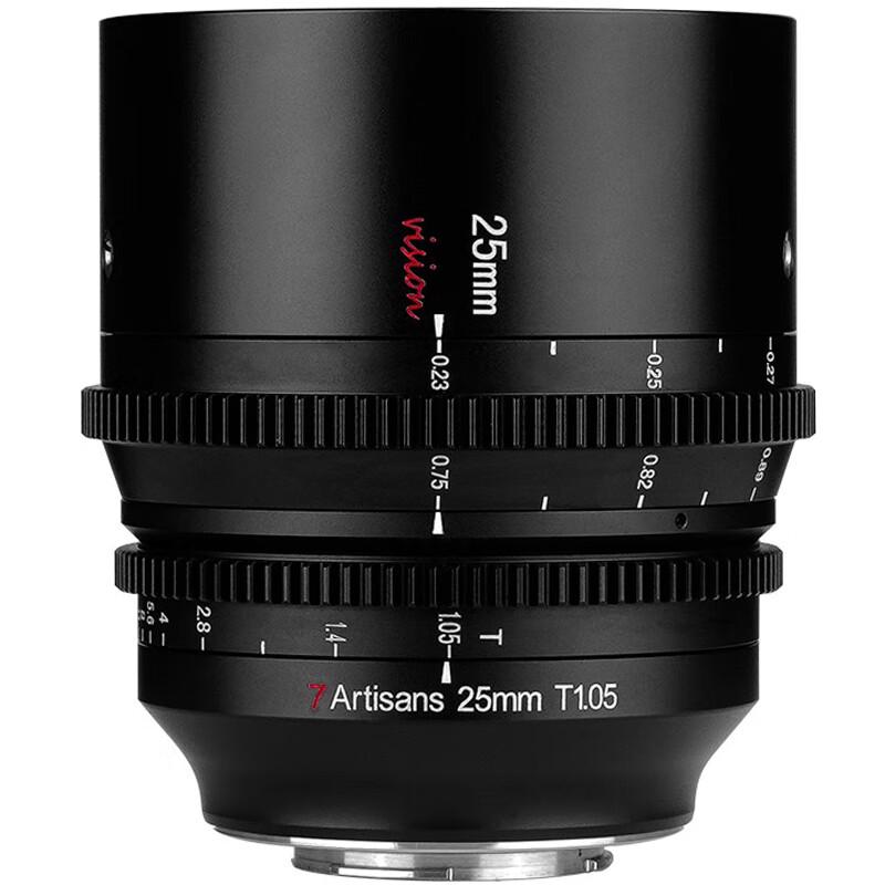 7Artisans 25mm T1.05 Vision Cinema Lens