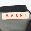 MARNI made in Italy Midi length flare skirt 40 gray Women Used