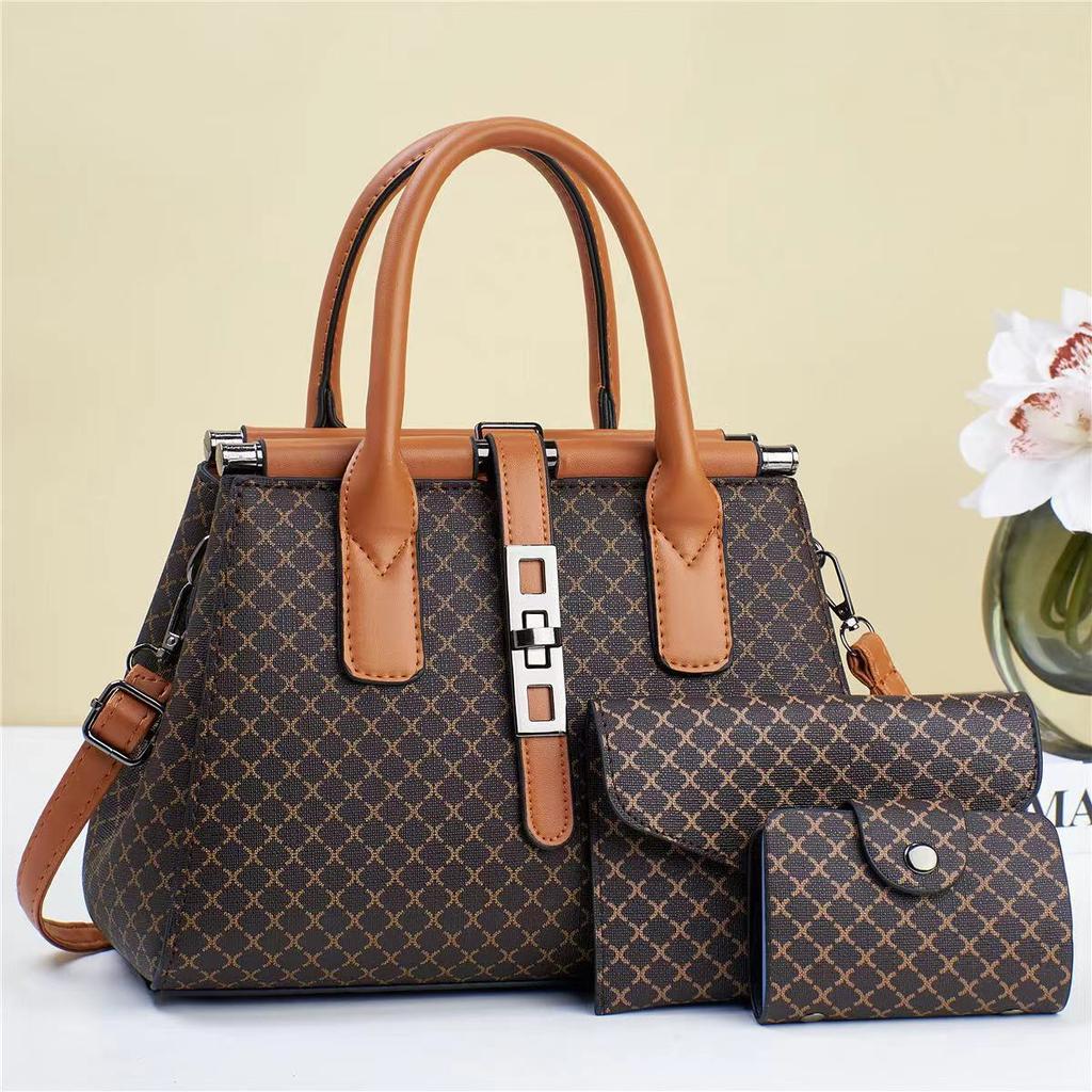 Luxury Design Women's Handbag Tote Clutch Purse Fashion Crossbody Shoulder Bag Women's Large Capacity Top-Handle Bags