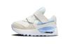 Air Max SYSTM Abrasion Resistant Low Top Toddler Shoes White Blue Infant And Toddler DQ0286-111