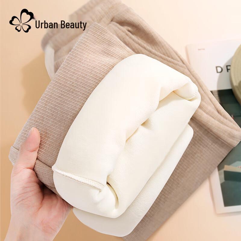 

Women s Fleece-Lined High-Waisted Straight-Leg Pants M