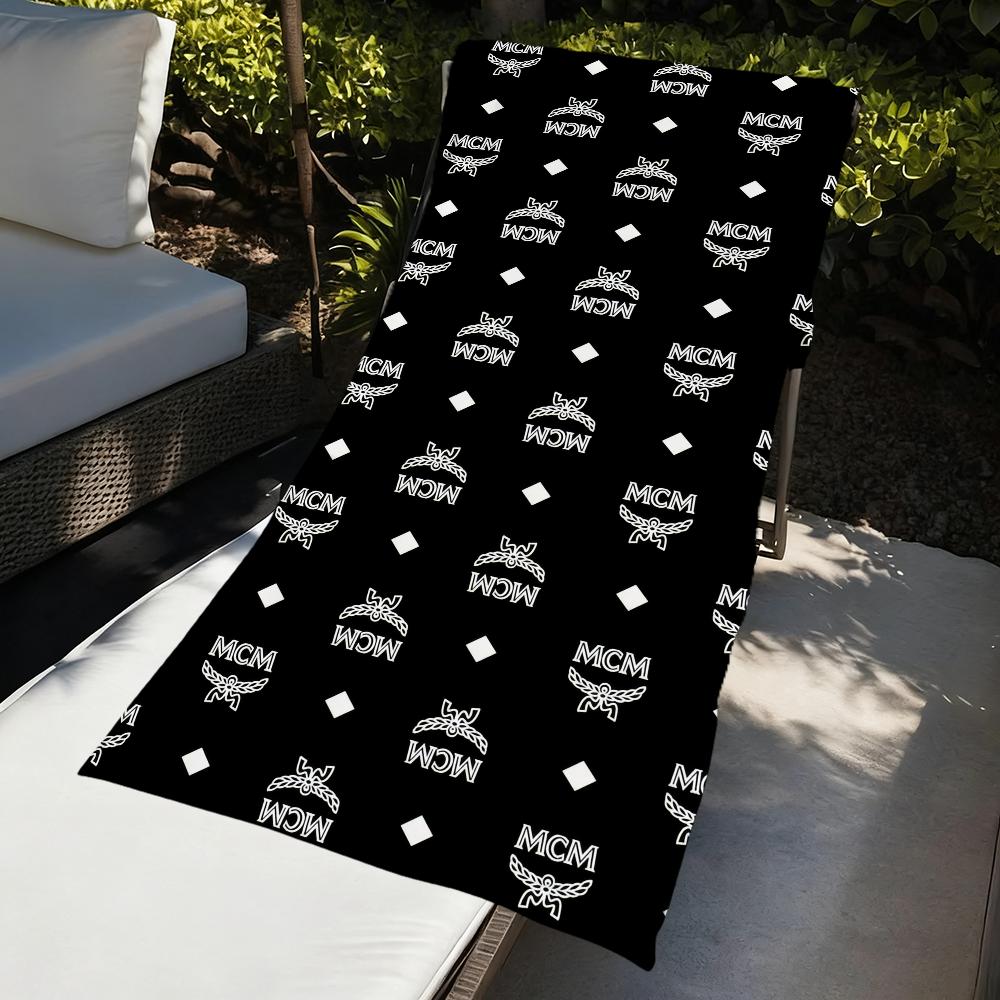 Logo Fashion M-M-MCM-ES Cool Towel Beach Quick Dry Soft Pool Towels Gift for Travel Gym Shower Camping sports