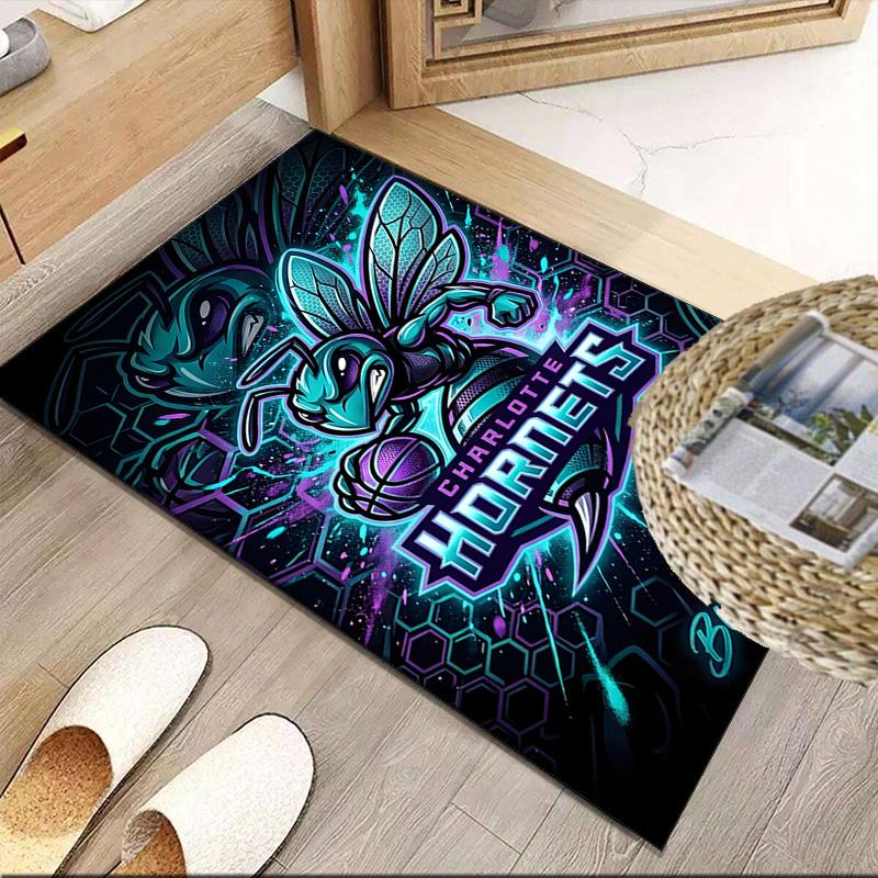 Space Hornets Logo  Carpet, Kitchen Rugs, Yoga Mat, Non-Slip Mats, Rug for Bathroom, Living Room Bedroom, Camping Rugs Christmas Gift