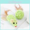 Cat Toys Collection Featuring Feather Mice And Rattling Balls For Fun And Exercise