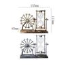 Durable Rotating Ferris Wheel Hourglass Sand Glass Plastic Sand Clock Timer Vintage Ferris Wheel Ornament Desktop Decor