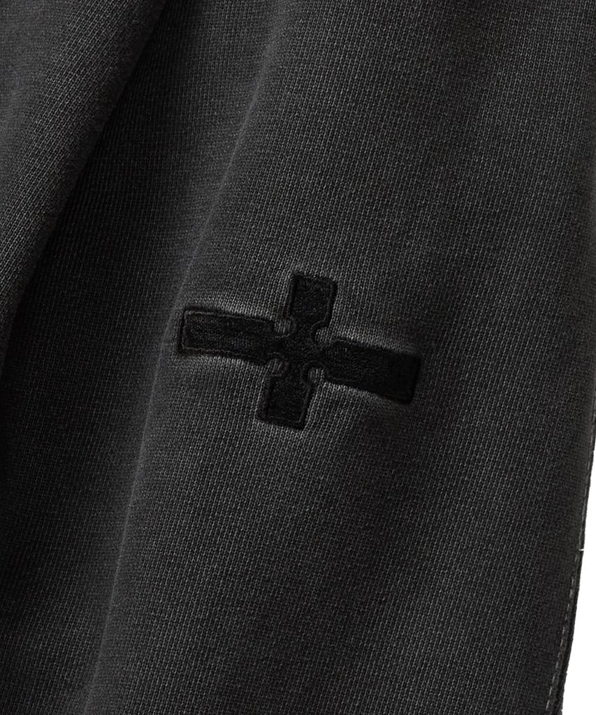 Masateu P. Basic Cross Sweat Pants _ Dark Gray