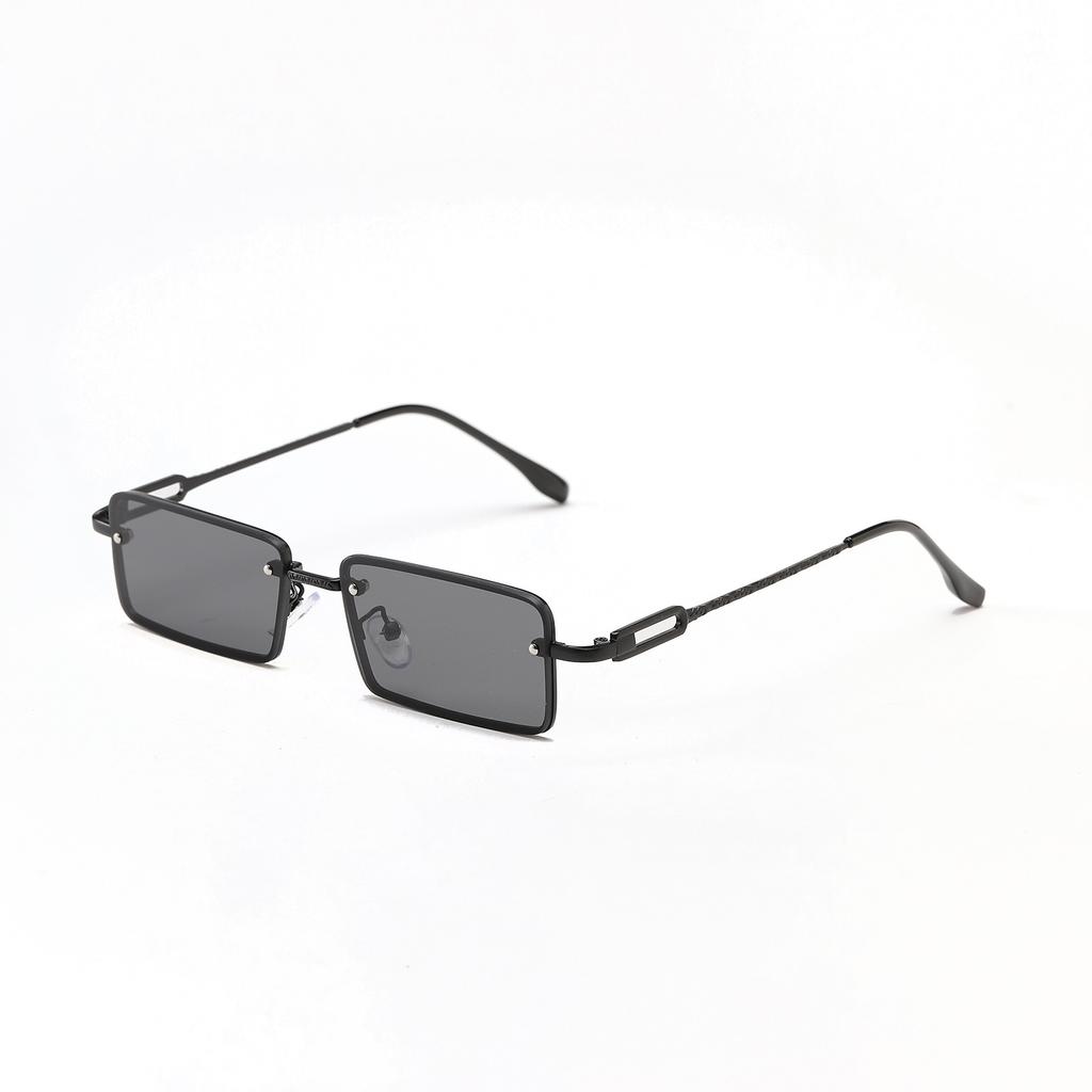 Glasses 9171 Square Small Frame Gradual Change Retro Diamond Popular Sunglasses Women, Sunglasses Men