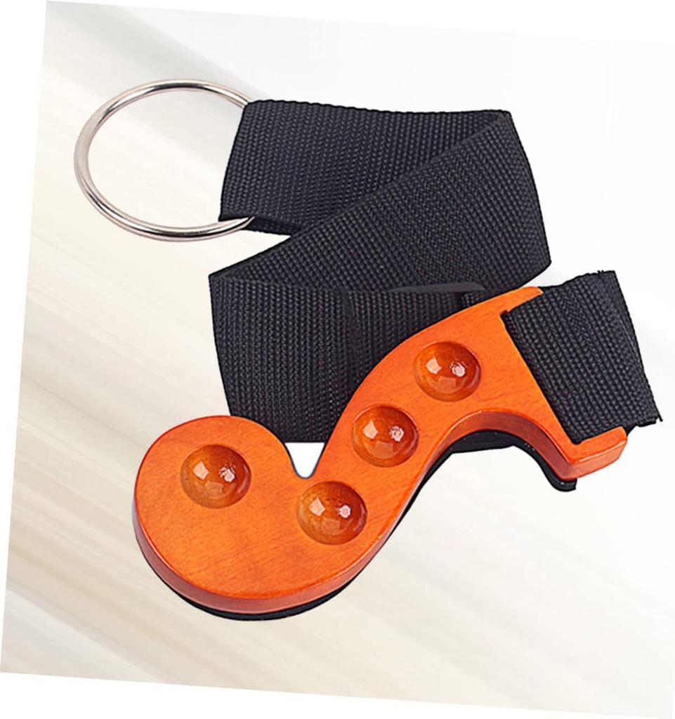 Cello Scroll Wooden Anti-slip Mat & Strap: Non-slip Pad Leg Rest Accessory for Musical Instruments