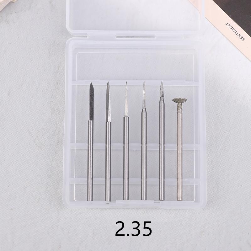 

5/6 Pcs Hss Wood Carving Bit Set For Rotary Tools Precision Engraving Wood Carving, Root Carving, And Nuclear Carving A3