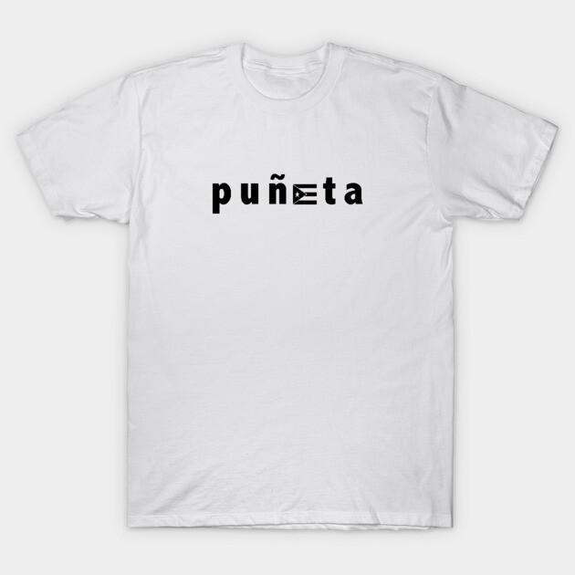 Asian Size Men Black Print T-shirt Funny Puerto Rico Puneta Flag Puerto Rican Boricua Af No-Cut Print Cotton Tshirt S белый