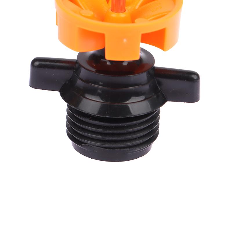 1/5Pcs 1/2 "Außengewinde Automatische Rotation 360 Grad Bewässerung Düse Sprinkler