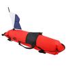 Outdoor Inflatable Float Scuba Diving Surface Marker Buoy with Dive Flag (Red)
