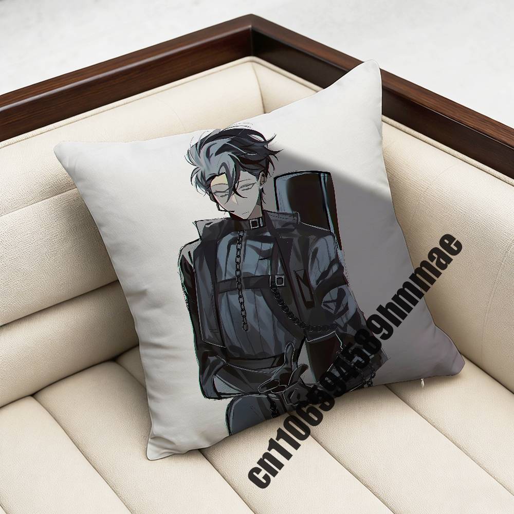 Game DDead Plate Vince Rody Vincent Throw Pillow Case Sham For Xcm Xcm Square Bedroom Pillowcase Cushion Cover
