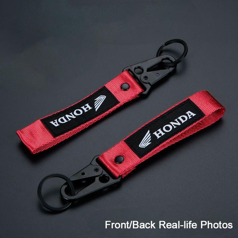 AAAKH1 Motorcycle Keychain Key ring Pendant Gift For Honda CRF1100 1000L CB650R CB500X HRC CT125 X-ADV CB400 NSS350 CM300 CB500 CB650R