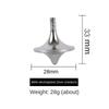 Copper Metal Spinning Top Tip Counter Stress Ease Plaything Small Edc Relieve Stress Decompression Gadgets Roller For  Children Kids