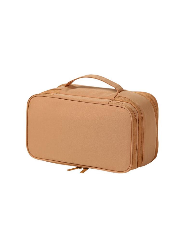 Upgraded Thick Taslon Double-Sided Bra Bag Convenient Large Capacity Storage Bag Travel Business Trip Underwear Socks Organizer