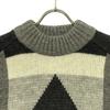 Valentino Garavani 90s Made in Italy Old Geometry Long sleeve knit Men's Used