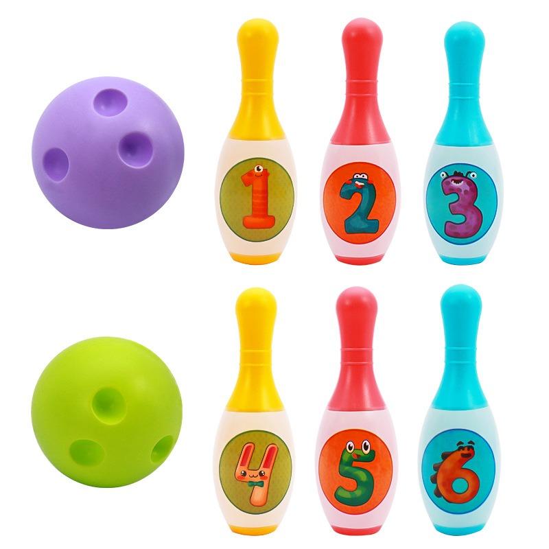 Children's Bowling Toys For Boys And Girls Indoor Sports Balls For Children Parent-Child Interaction Puzzle And Early Education
