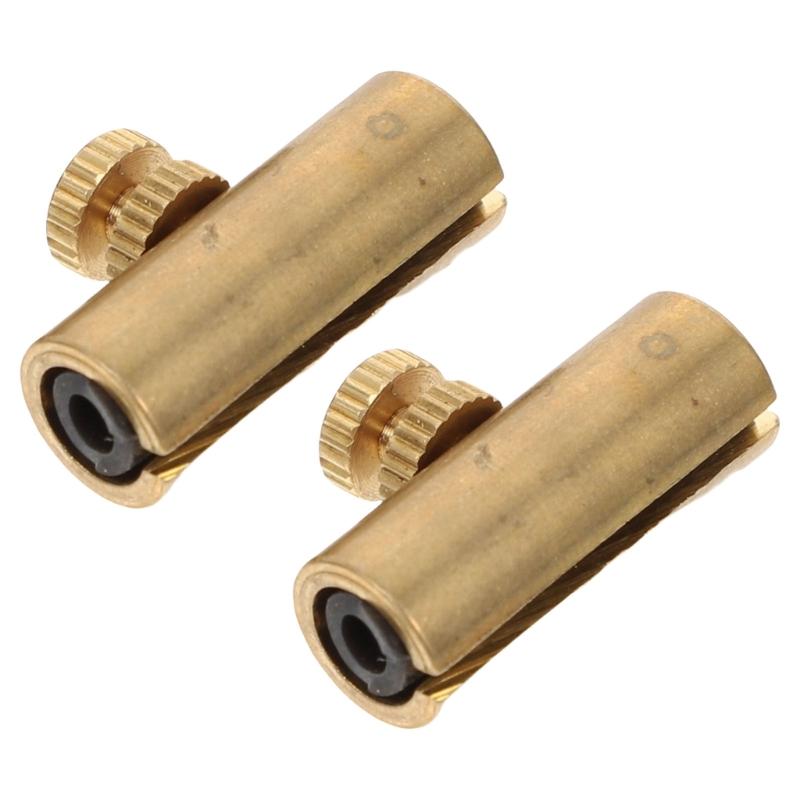 

2Pcs Cello Wolf Tone Mute Suppressor Tube Eliminate Wolf Tone Mute Cello Hardware Adjustable Cello Wolf Tone Eliminators золотой