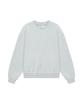 Matile Me Washed Overlay Sweatshirt / Light Gray