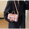 Autumn and Winter Shoulder Bags for Women  New Lamb Plush Suede Ladies Small Square Crossbody Bags Bolsas Para Mujeres