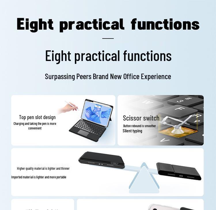 Huawei MatePad Pro 11 Magnetic Keyboard & 11.5" Tablet Protective Case