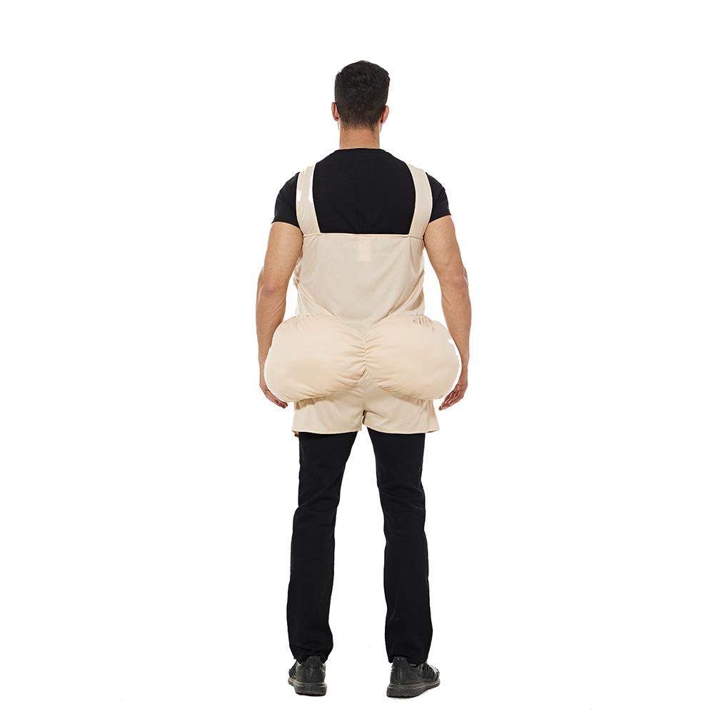 EraSpooky Erwachsener Dickanzug Lustig Der Alte Dicke Halloween Kostümzubehör