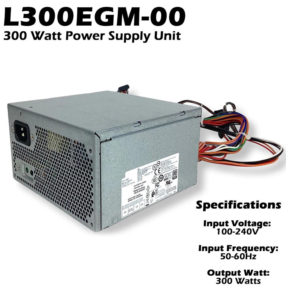 Power Adapter L300EGM 00 TG7YF for Dell 3630 Tower 300W Output with Energy Efficient Technology and Safety Protections