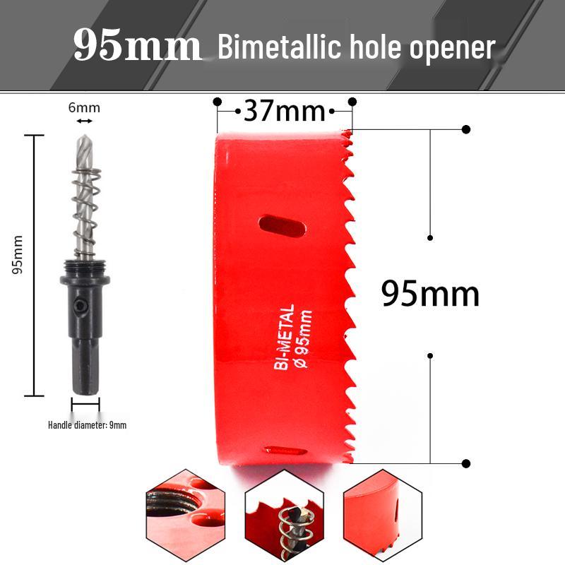 Woodworking Bi-metal Hole Saw for Gypsum, PVC, and Plastic