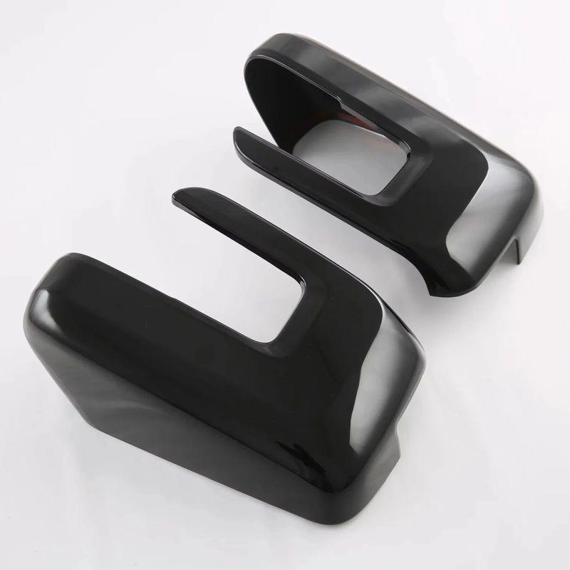 For Ford F-150 F150 Raptor    2024 ABS Black Door Rearview Mirror Frame Cover Trims Molding Car Styling Accessories
