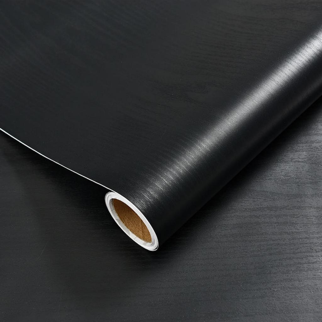 55cm Width Wood Grain PVC Wallpaper for Door Wardrobe Cupboard Table Furniture Waterproof Self Adhesive Stickers Home Decor Film