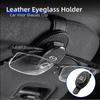 2025 Hot Car Sunglasses Clip Sun Visor Glasses Holder Card Storage Stand For Mazda 3 6 2 Axela CX5 CX3 CX30 CX9 Atenza Demio RX7