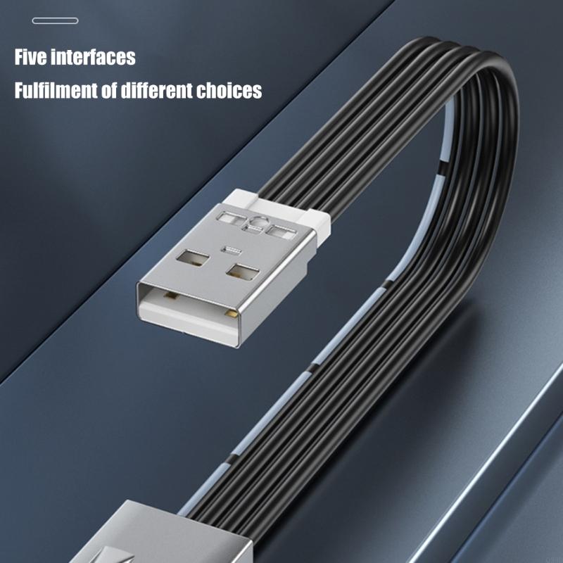 Super Flat flexible USB 2.0 A Male to Female 90 Angled Extension Charging data cable USB male to female right/left/down/up